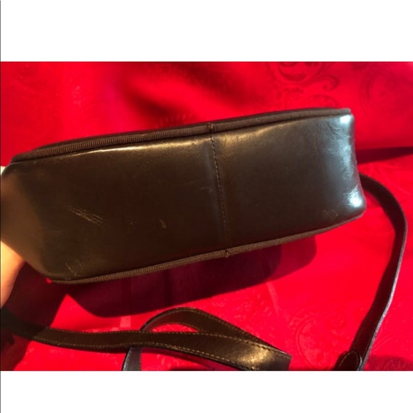 Ferragamo Brown Leather Shoulder Bag Crossbody - Picture 7 of 8